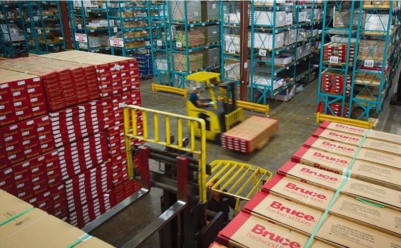 large distributor hanines warehouse
